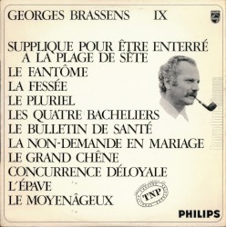 Supplique pour être enterré à la plage de Sète